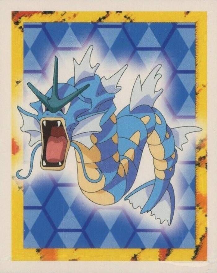 Gyarados - 130 - Merlin Sticker Series 1