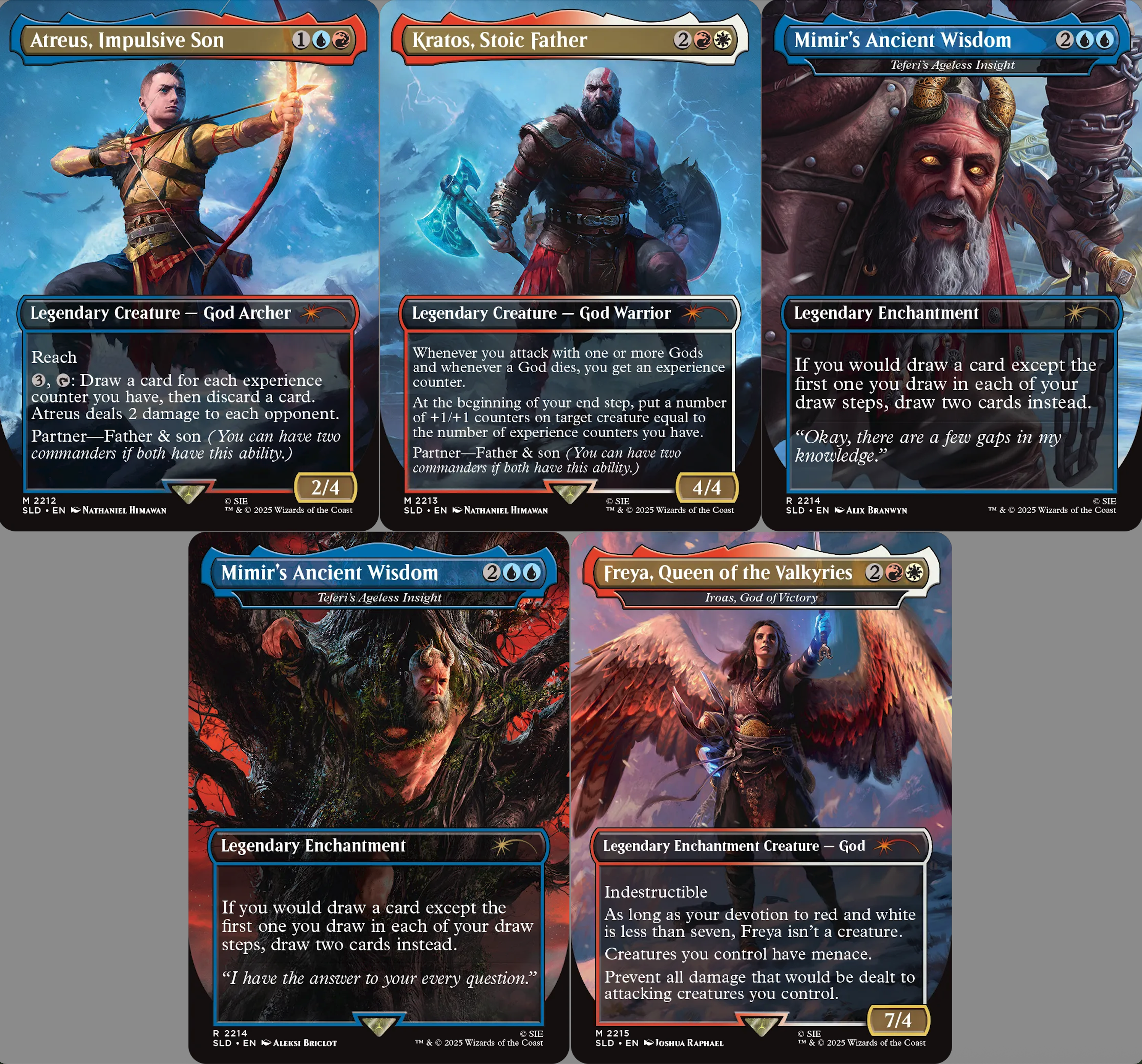 Secret Lair x Playstation - God of War: Norse - Magic the Gathering - EN Secret Lair x Playstation - God of War: Norse - Magic the Gathering - EN