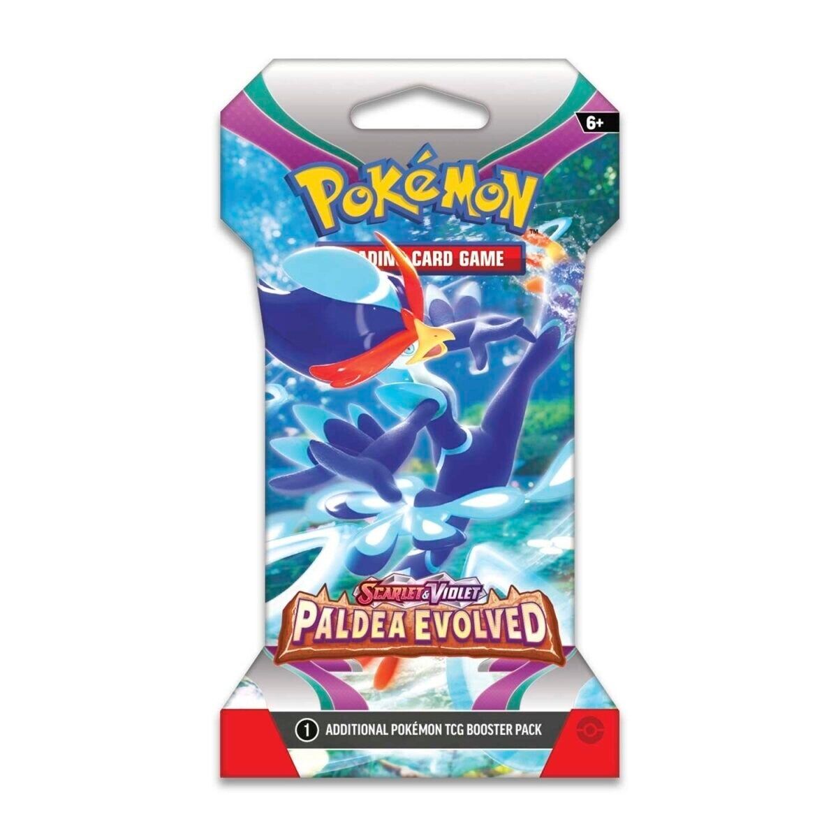 Pokémon TCG: Scarlet & Violet - Paldea Evolved Sleeved Booster Pack (10 Cards) - EN