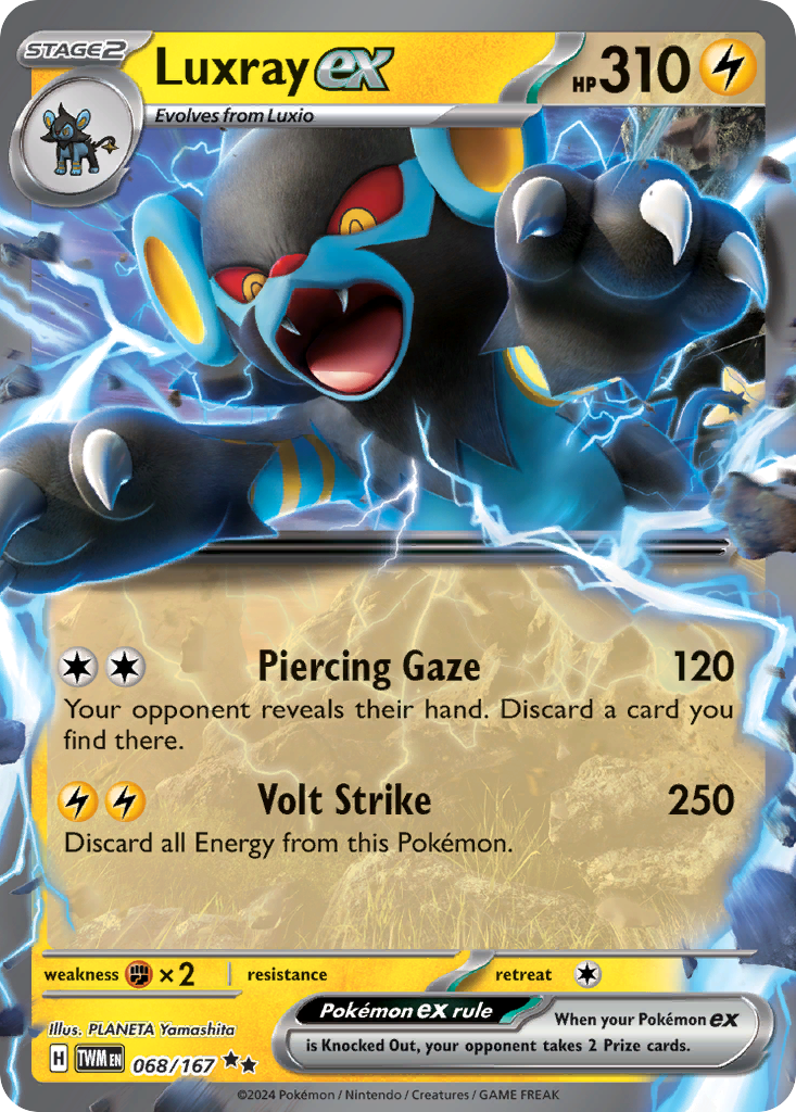 Luxray ex - 068/167 - EN Luxray ex - 068/167 - EN