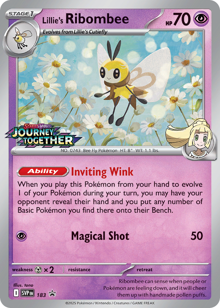Lillie’s Ribombee - SVP183 - EN Lillie’s Ribombee - SVP183 - EN