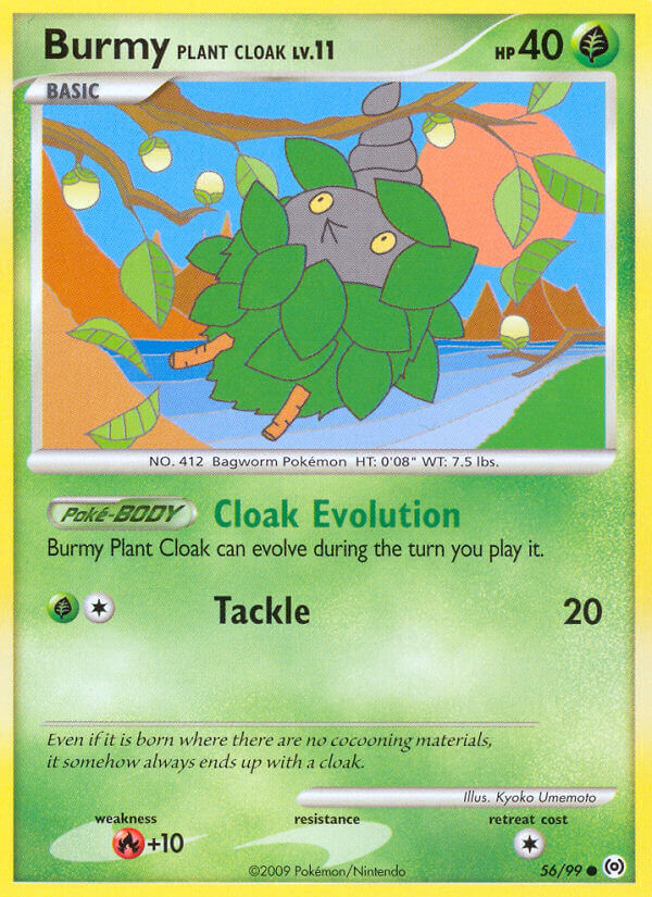 Burmy Plant Cloak - 56/99 - EN