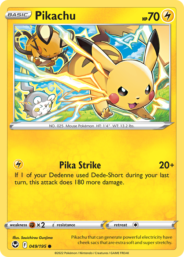Pikachu - 049/195 - EN Pikachu - 049/195 - EN