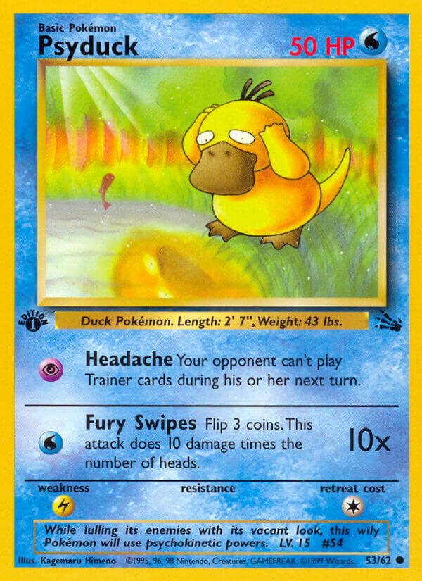 Psyduck - 53/62 - Unlimited - EN
