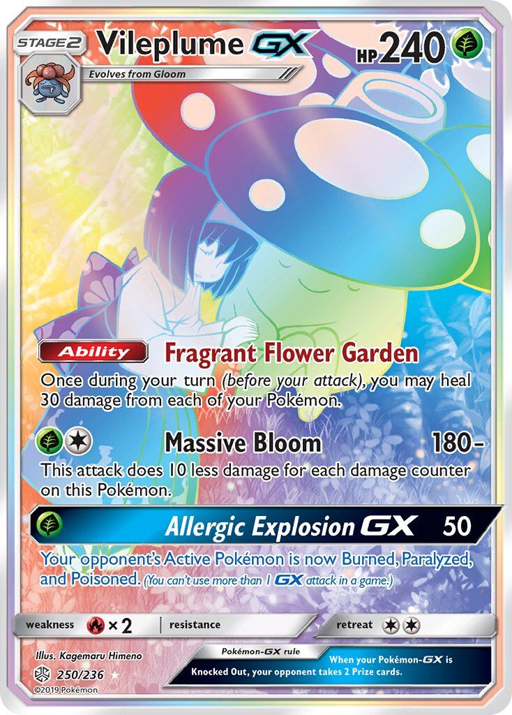Vileplume-GX - 250/236 - EN