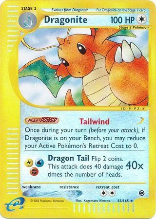 Dragonite - 43/165 - Reverse Holo - EN Dragonite - 43/165 - Reverse Holo - EN