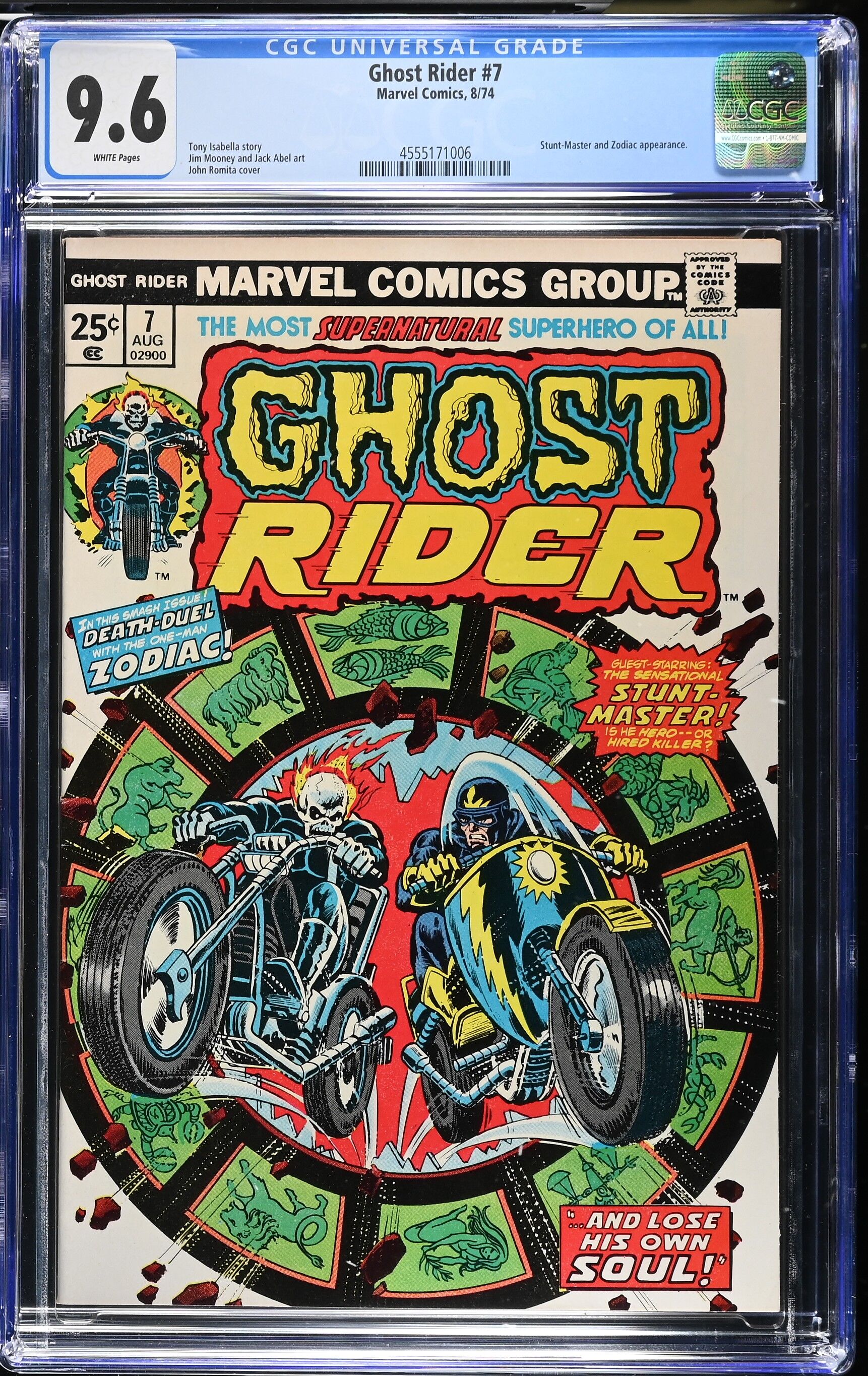 Ghost Rider #7 CGC 9.6 Ghost Rider #7 CGC 9.6