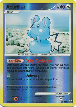 Azurill - 69/130 - Reverse Holo - EN Azurill - 69/130 - Reverse Holo - EN