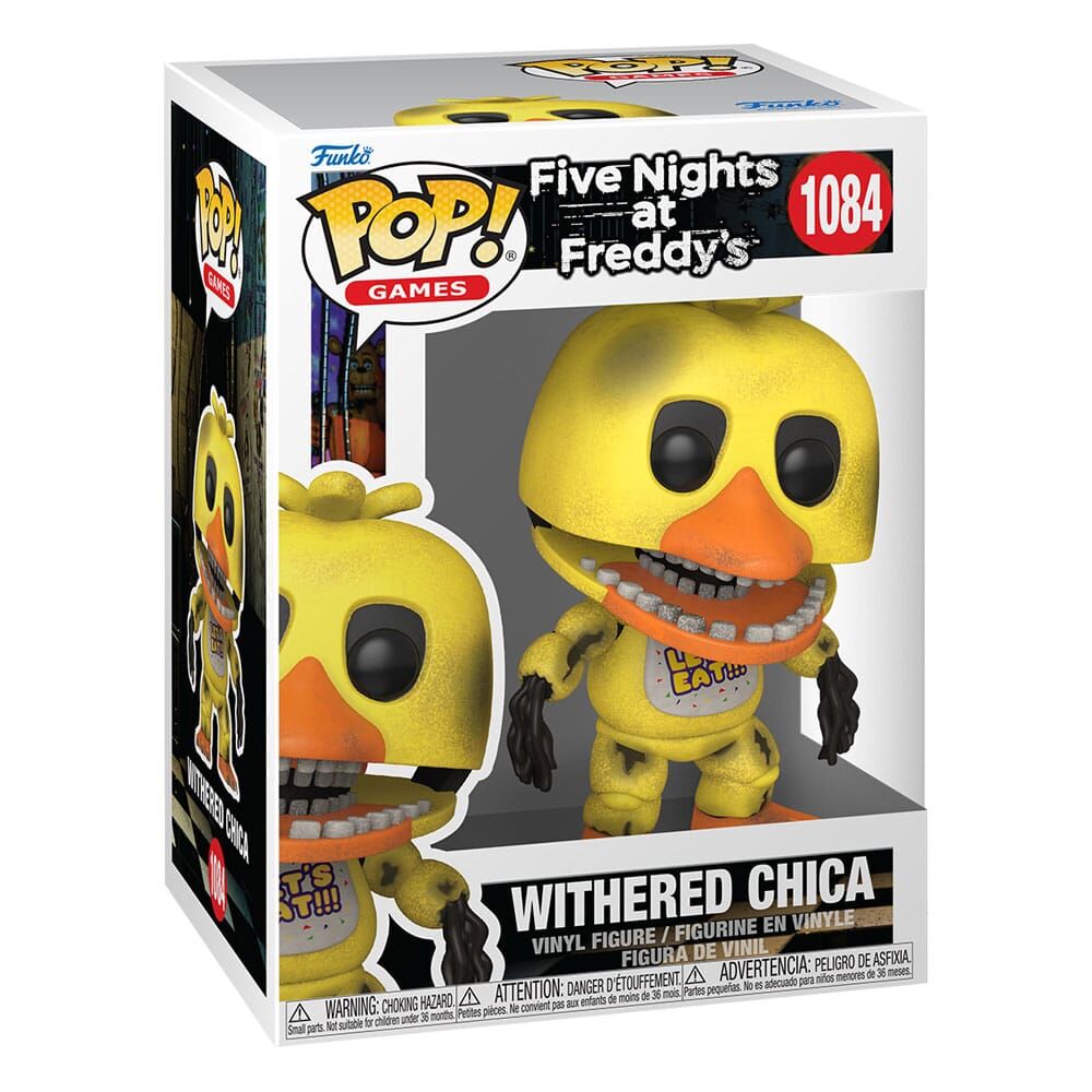 Five Nights at Freddy's POP! #1084 - Vinyl Figur Withered Chica 9 cm