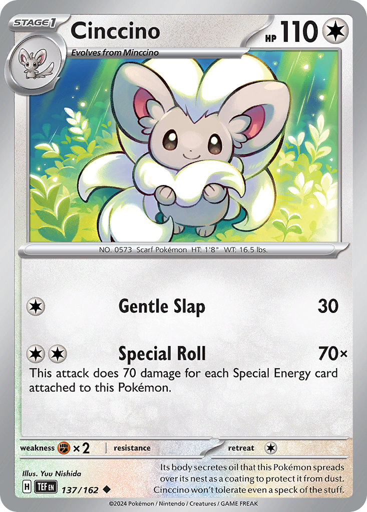 Cinccino - 137/162 - EN