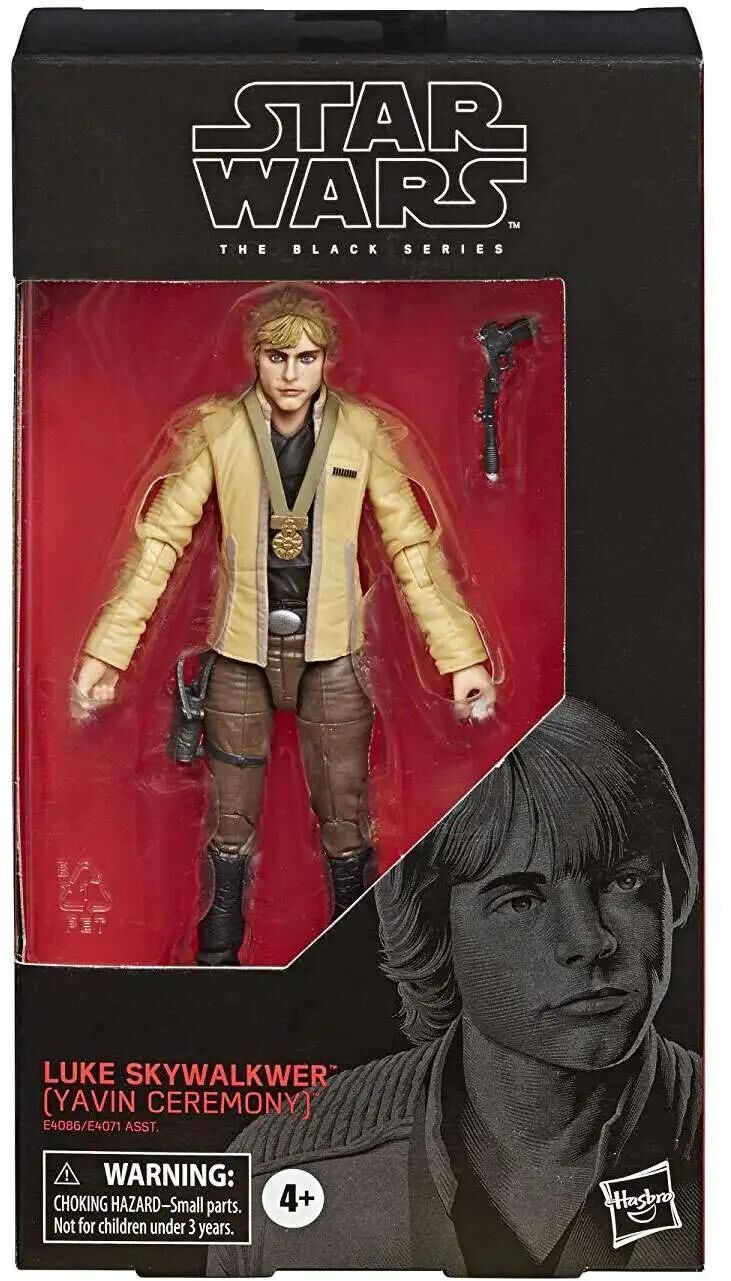Star Wars A New Hope Black Series Wave 34 Luke Skywalker Action Figure [Yavin Ceremony]