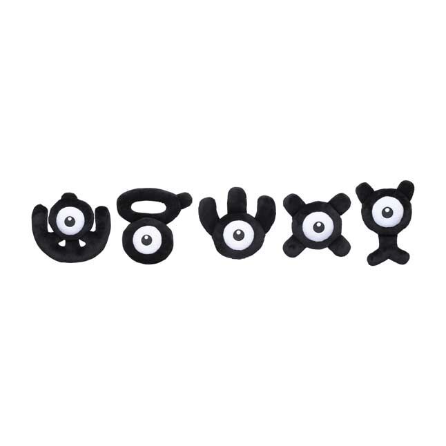 Unown X Sitting Cuties Plush - 10 cm