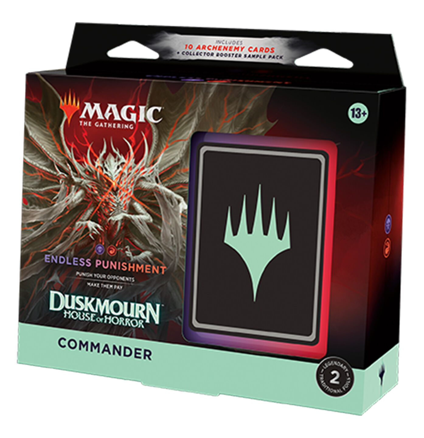 Duskmourn: House of Horror Commander Deck - Endless Punishment - Magic the Gathering - EN Duskmourn: House of Horror Commander Deck - Endless Punishment - Magic the Gathering - EN