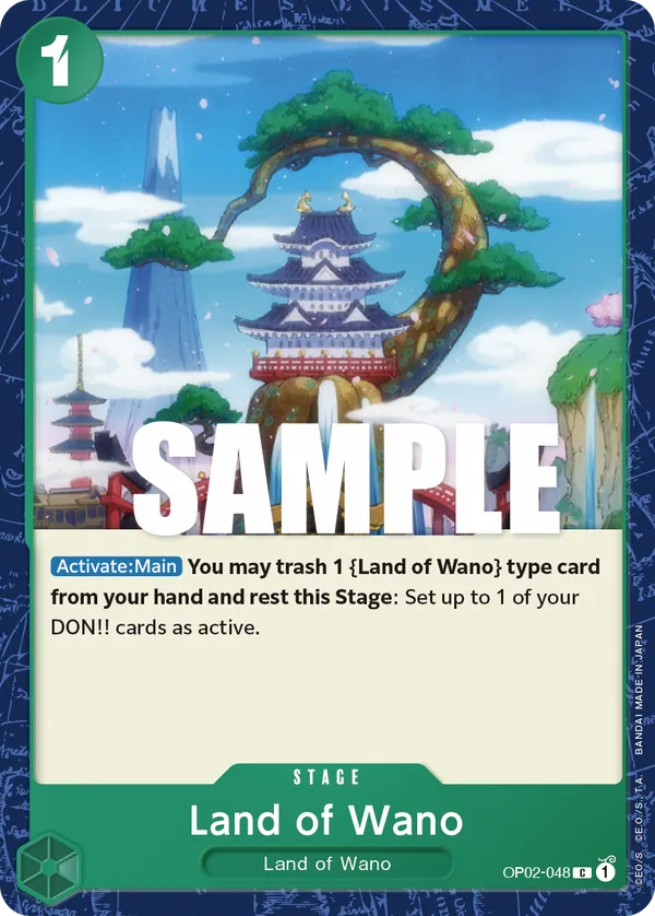 Land of Wano - OP02-048 Land of Wano - OP02-048