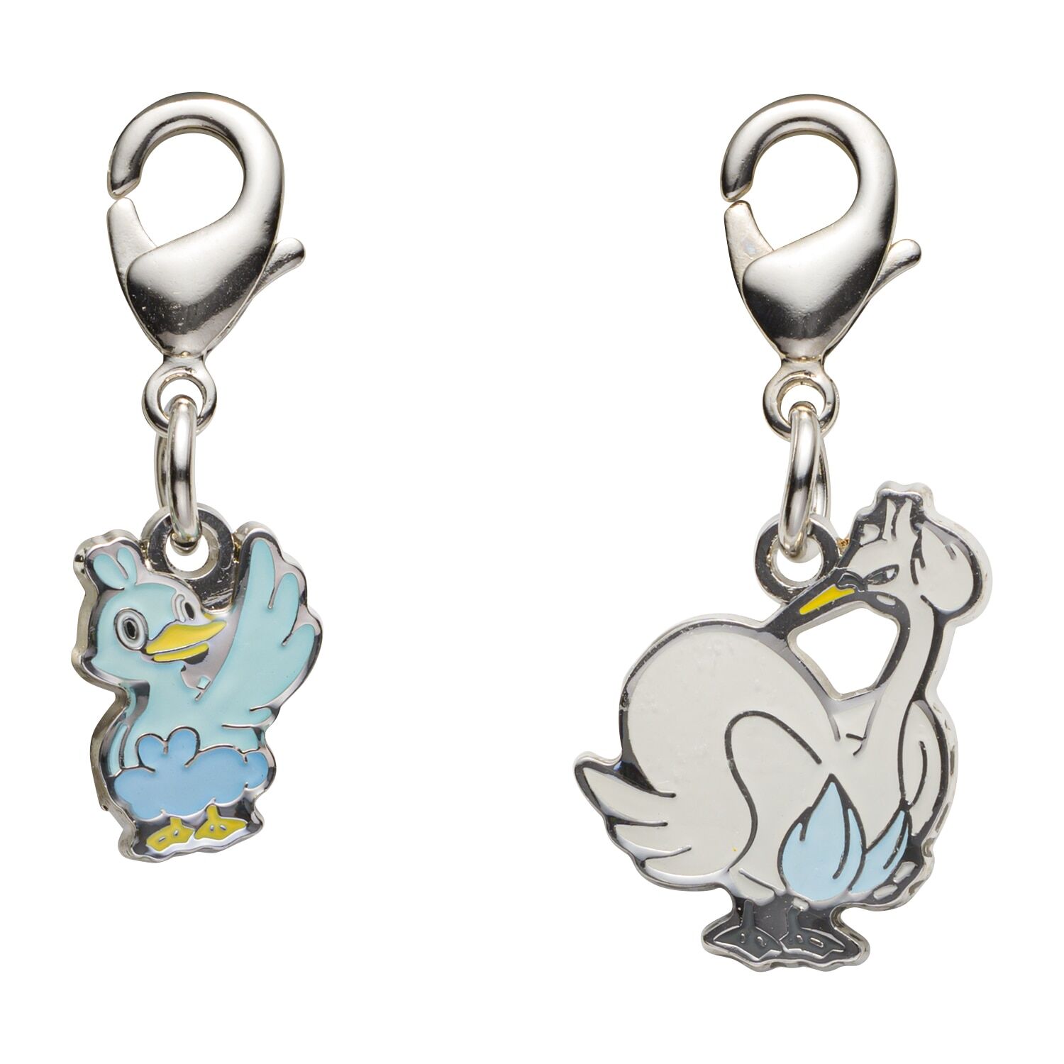 Pokemon Center - Ducklett, Swanna Schlüsselanhänger - 2 Stück