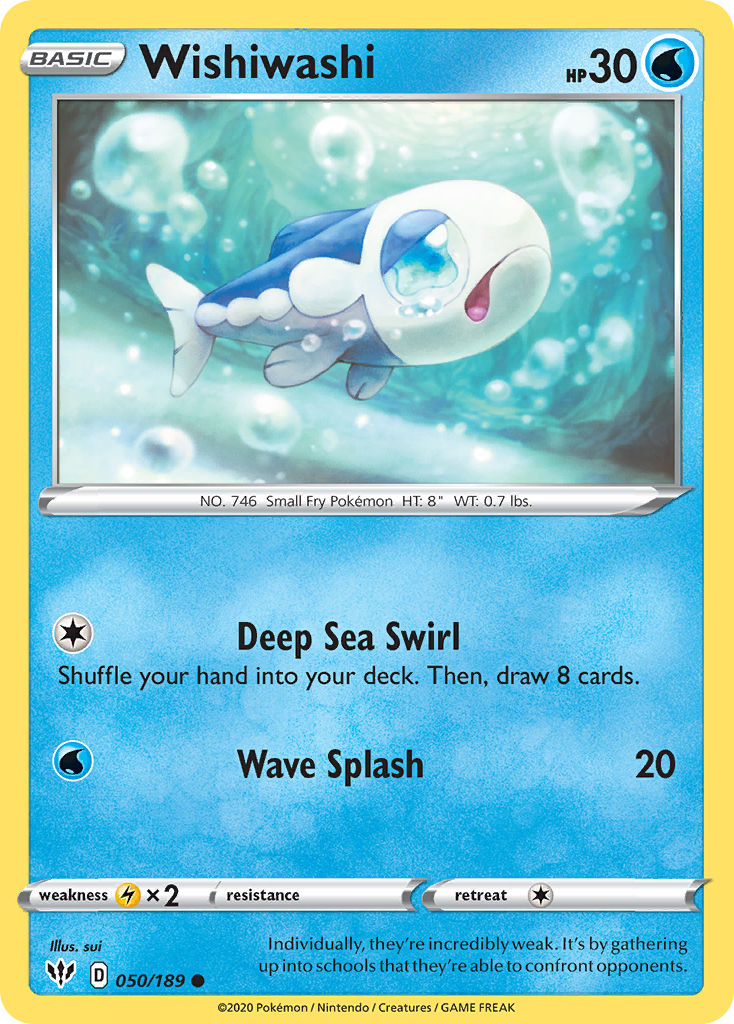 Wishiwashi - 050/189 - EN Wishiwashi - 050/189 - EN