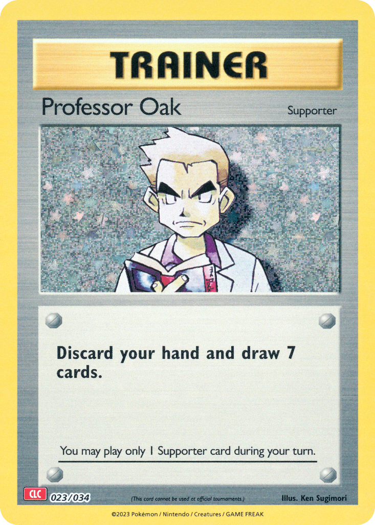 Professor Oak - 023/34 - EN
