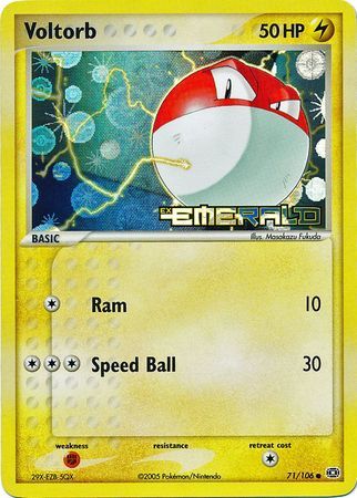Voltorb - 71/106 - Reverse Holo - EN Voltorb - 71/106 - Reverse Holo - EN