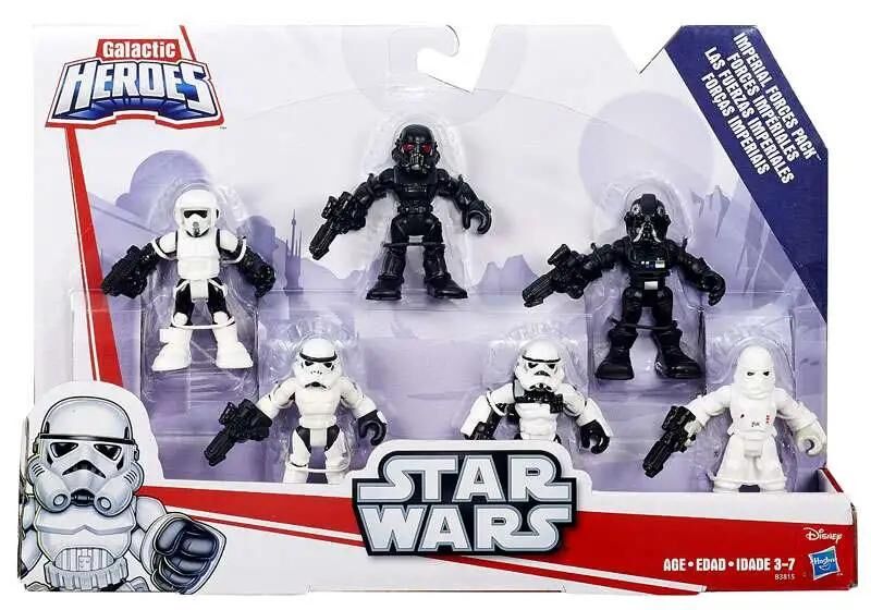 Star Wars Galactic Heroes Imperial Forces Pack Mini Figure 6-Pack Set