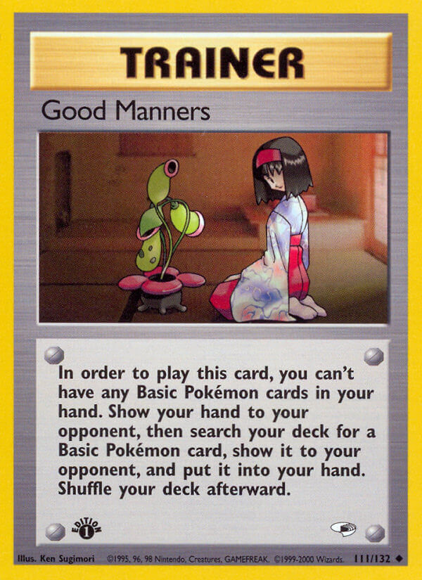 Good Manners - 111/132 - EN
