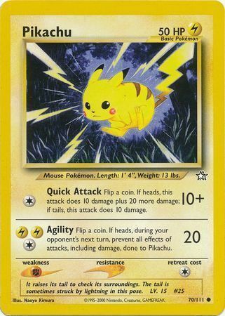 Pikachu - 70/111 - Unlimited - EN