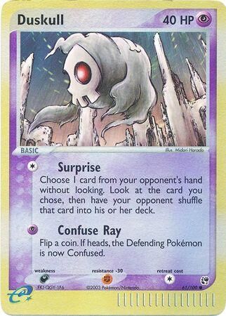 Duskull - 61/100 - Reverse Holo - EN Duskull - 61/100 - Reverse Holo - EN