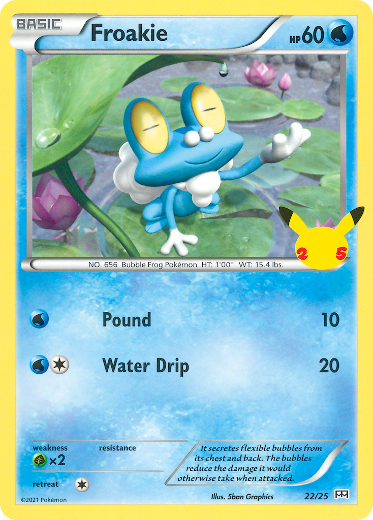Froakie - 22/25 - EN Froakie - 22/25 - EN