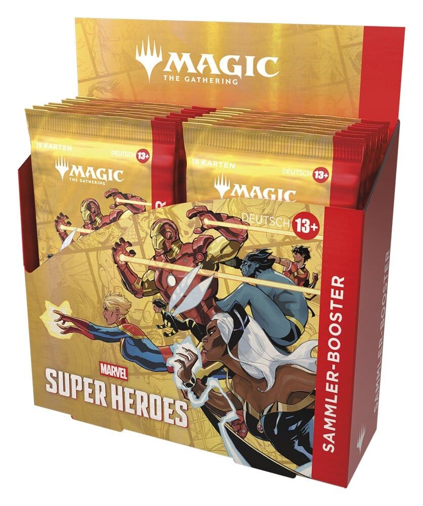 Magic the Gathering Marvel Super Heroes Sammler Booster Pack - DE Magic the Gathering Marvel Super Heroes Sammler Booster Pack - DE