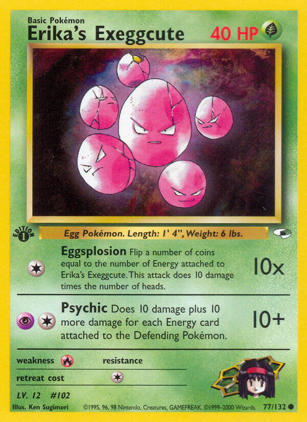 Erika’s Exeggcute - 77/132 - EN