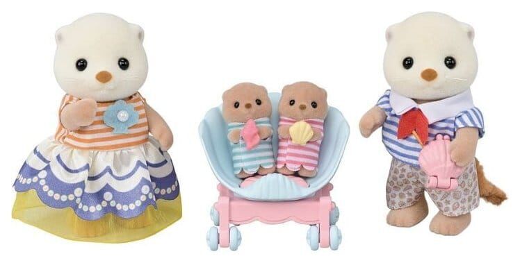 Sylvanian Families: Seeotter Familie Set