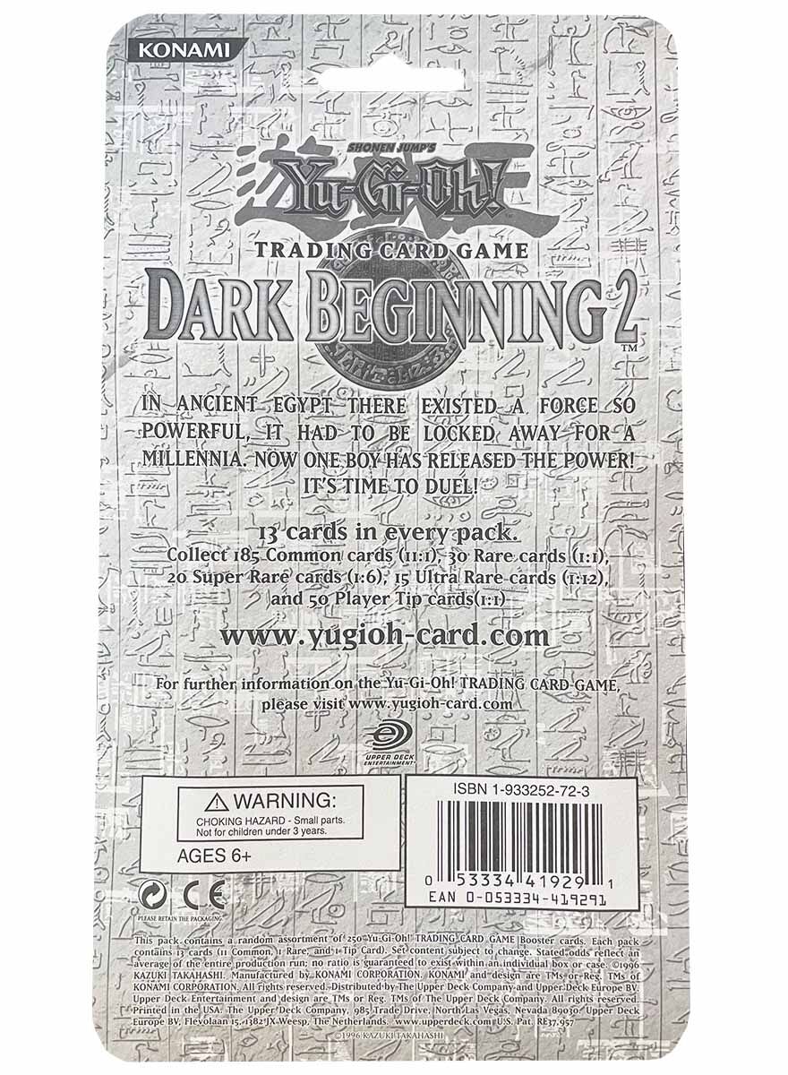 Dark Beginning 2 Booster Blister (Sealed) - Yu-Gi-Oh! - EN