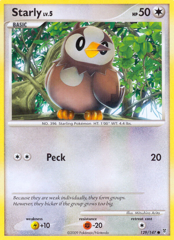 Starly - 129/147 - EN