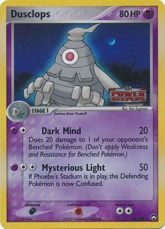 Dusclops - 14/108 - Reverse Holo - EN Dusclops - 14/108 - Reverse Holo - EN