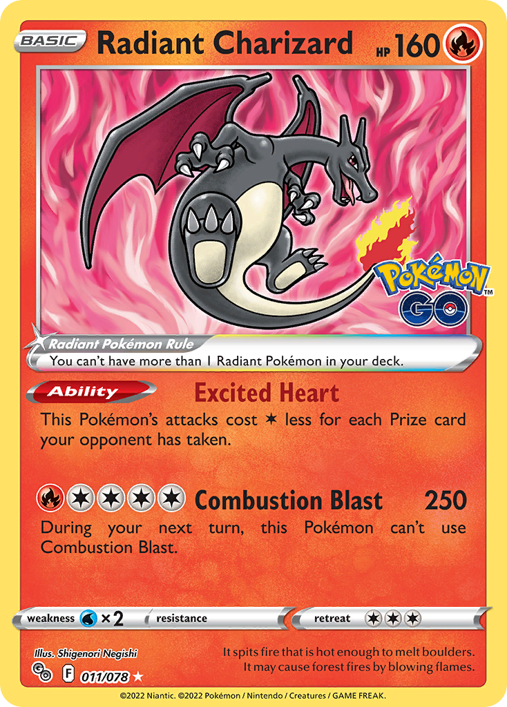 Radiant Charizard - 011/88 - EN Radiant Charizard - 011/88 - EN