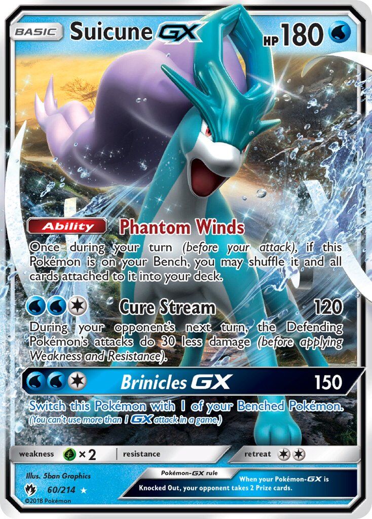Suicune-GX - 60/214 - EN Suicune-GX - 60/214 - EN