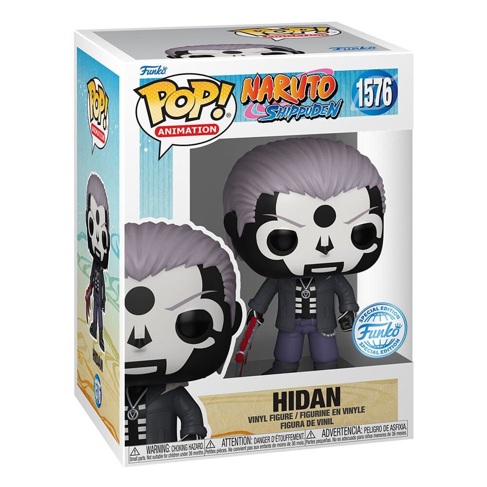 Naruto Pop! #1576 Animation Vinyl Figur Hidan w/jacket Exclusive Edition 9 cm