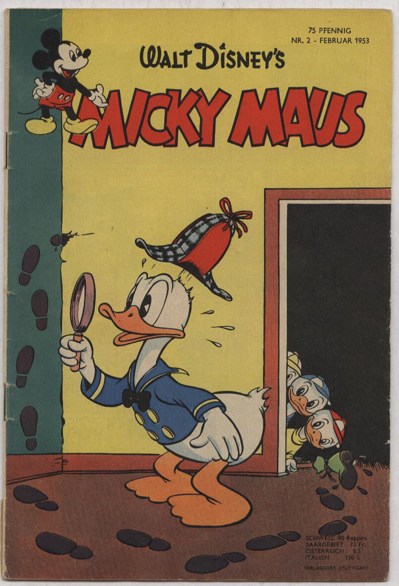 micky_maus_1953_2 Micky Maus 1953 #2