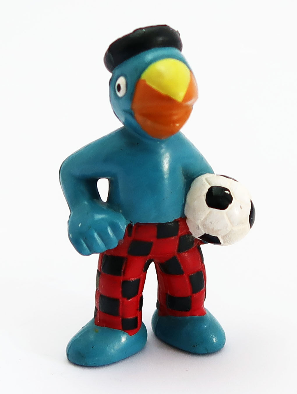 globi_mit_fussball_front Globi mit Fussball PVC Figur