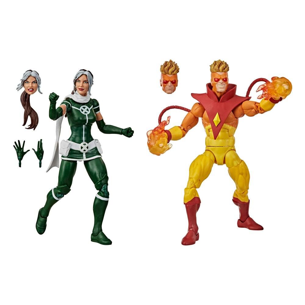 X-Men Marvel Legends Actionfiguren Doppelpack Marvel's Rogue & Marvel's Pyro 15 cm