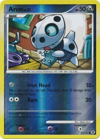 Aron - 57/111 - Reverse Holo - EN