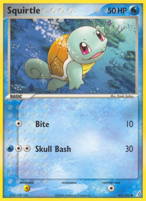 Squirtle - 63/100 - EN