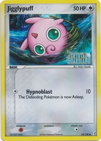 Jigglypuff - 53/100 - Reverse Holo - EN