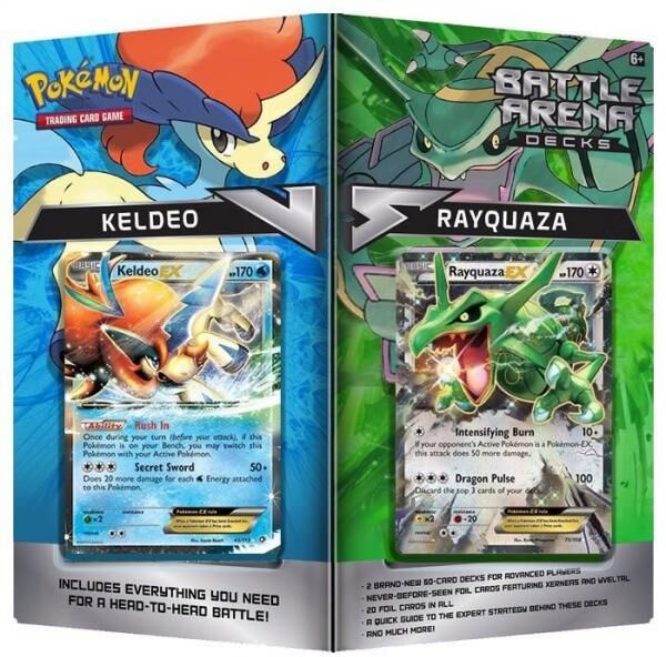 Pokémon Battle Arena Deck Keldeo-EX & Rayquaza-EX - EN