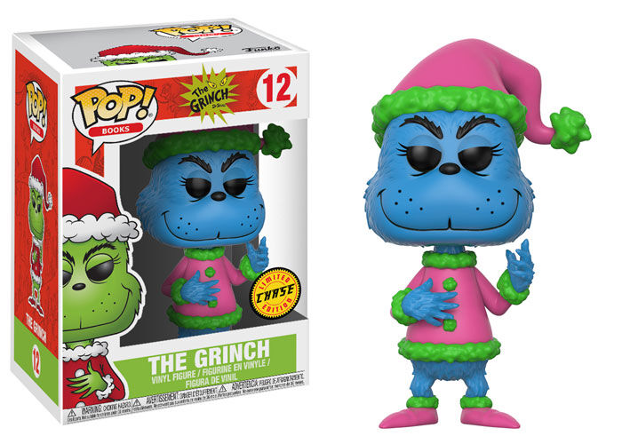 Funko Pop! Books Dr. Seuss The Grinch #12 Chase Limited Edition Vinyl Figure