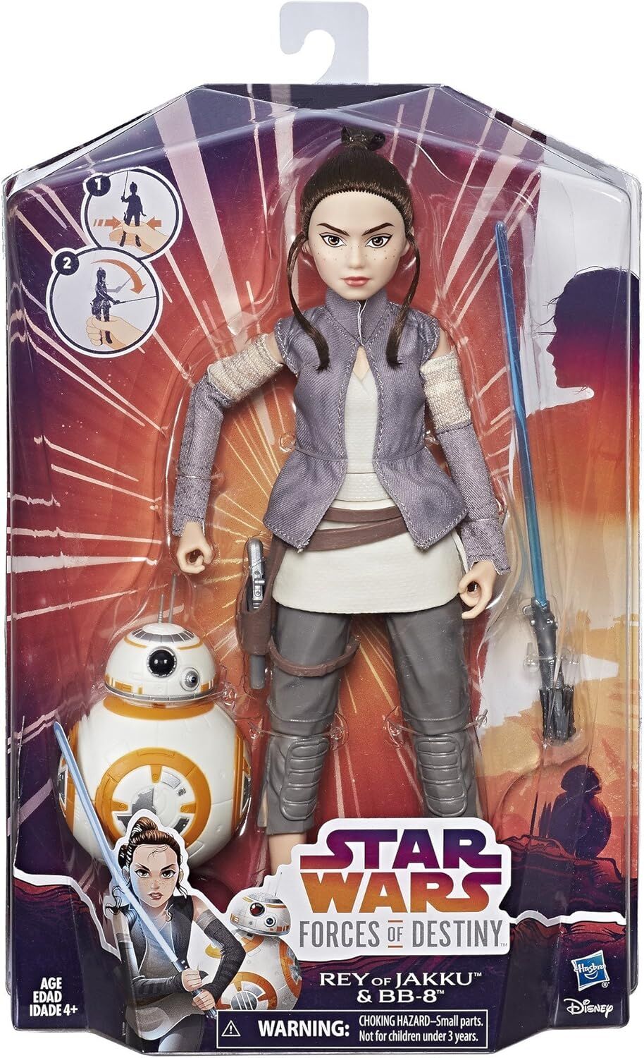 Star Wars Rey und Bb8 Puppe