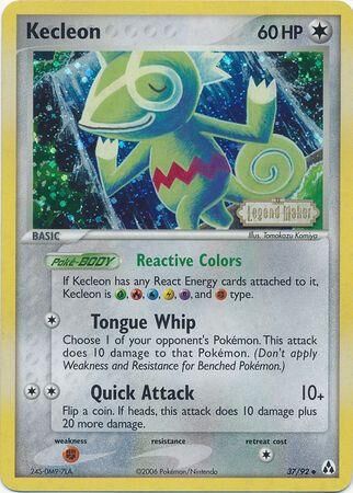 Kecleon - 37/92 - Reverse Holo - EN