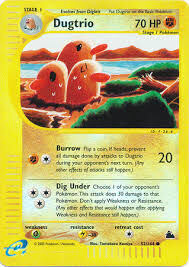 Dugtrio - 52/144 - Reverse Holo - EN