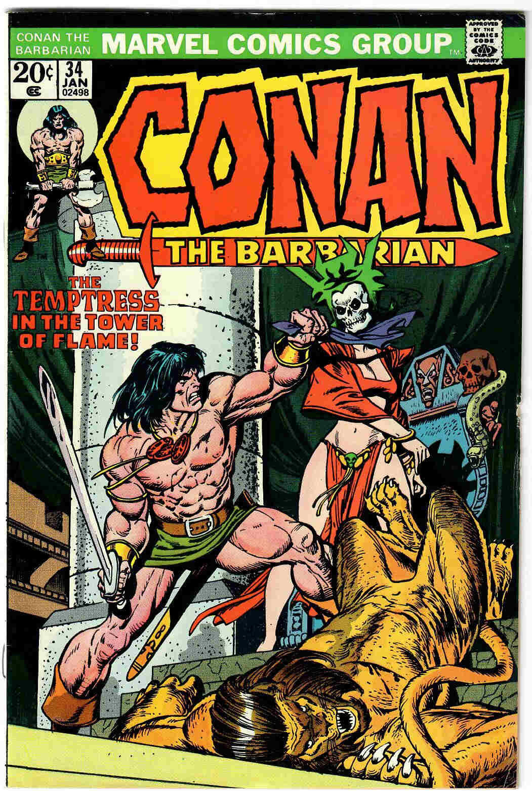 Conan the Barbarian #34