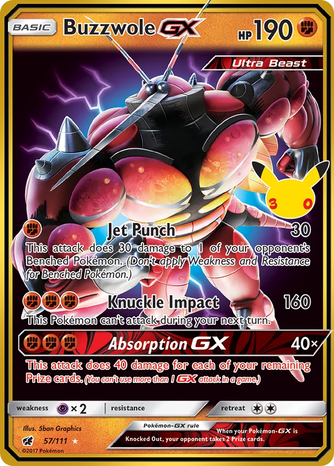 Buzzwole-GX - 57/111 - EN