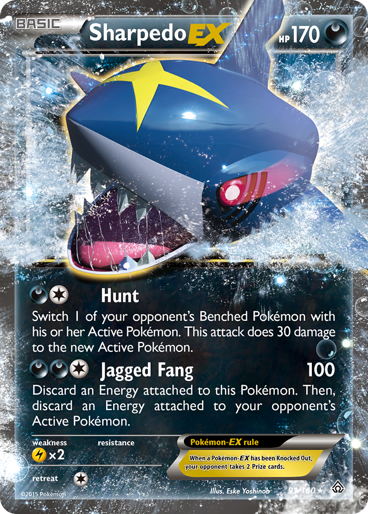 Sharpedo-EX - 91/160 - EN Sharpedo-EX - 91/160 - EN